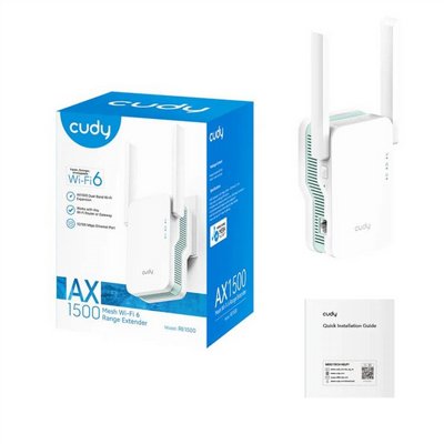 ����� ����� ���� Cudy AX1500 Dual-Band Wi-Fi 6 RE1500 | WIFI REPEATER 