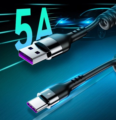 ��� ����� ������� ������ USB A -TYPE C - ���� ����� ����� �� 5A