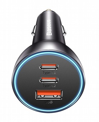 ���� ��� BASEUS PD 65W - �� 2 ������ TYPE C ������ USB 