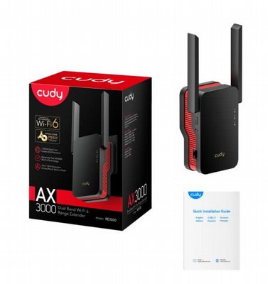 ����� ����� ���� | Cudy AX3000 Dual Band Wi-Fi 6 Extender Mesh RE3000 WiFi Repeater 
