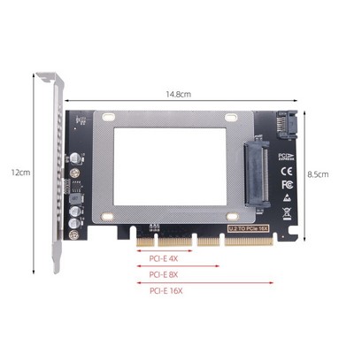 ���� PCI-E 3.0 X16 � U.2 SSD - SFF-8639