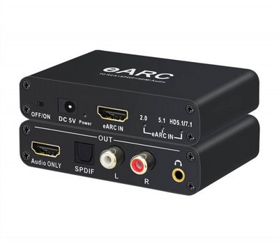 ���� ���� ���� ����� ������� ������� HDMI 2.0b to HDMI 2.0b Audio Extractor - ���� ����� � 4K 60Hz, HDR, 7.1