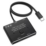 ��� USB TYPE C 3.1 GEN2 �� ������  USB C BI-DIRECTIONAL SWITCH | ���� �� 8K | ����� 100W PD | ��� 10Gbps | �� ��� ����