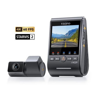 ����� ���  VIOFO A329S 2CH 4K 60FPS - ���� GPS | ���� ���� ������ | ����� ������ �� SSD �� 4TB