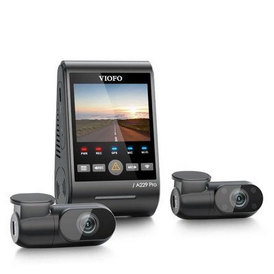 ����� ��� VIOFO A229 PRO 3CH 4K - ���� GPS - �� 3 ������: ����� | ������ | ������