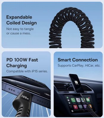 ��� ����� ������� ������  BASEUS  | USB TYPE C | ���� ����� ����� �� 100W