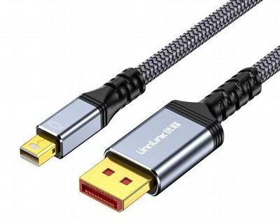 ��� ������ Mini DisplayPort ������ DisplayPort ���  1.4 HBR3 8K 60Hz ����� 2 ����� 