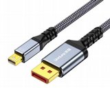 ��� ������ Mini DisplayPort ������ DisplayPort ���  1.4 HBR3 8K 60Hz ����� 2 ����� 