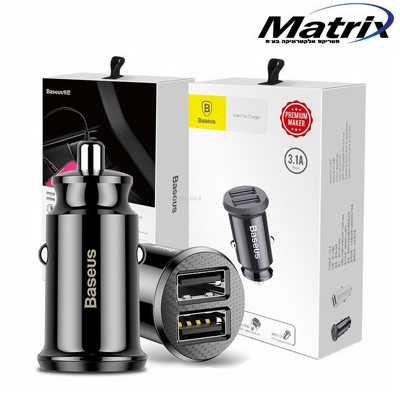 ���� ���� BASEUS ����� 3.1A   � �� 2 ������ USB - ����� ��� ����������� ���������