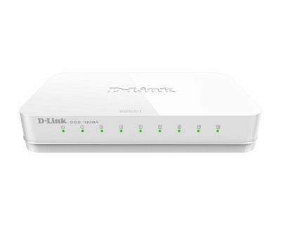���� ��� / ��� D-Link DGS-1008A 8 Ports 10/100/1000Mbps
