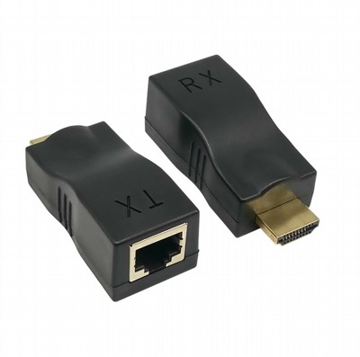 ����� / ����� HDMI �� ��� ��� ��� CAT5E / CAT6 - �� 30 ��� - ���� FULL HD 1080P