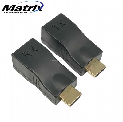 ����� / ����� HDMI �� ��� ��� ��� CAT5E / CAT6 - �� 30 ��� - ���� FULL HD 1080P