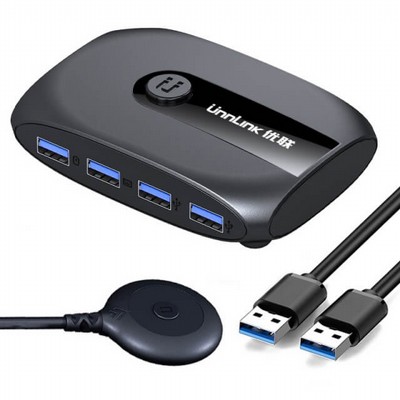 ��� ���� KVM USB 3.0 SWITCH - ������ ����� USB ��� 2 ������