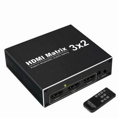 ������ HDMI 3X2 - ����/��� HDMI �-2 ������ (SPLITTER) � 3 ������ (���) ���� ARC ������� ����� - ���� ��� ����