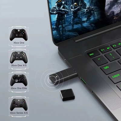 ���� ������ ����� ���� ��� ���� ������� ���� / ������� ������   PC ADAPETR FOR XBOX ONE WIRELESS CONTROLLER