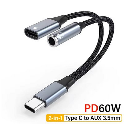 ���� USB Type C ��� �-AUX ���� ���� ����� �� 60W ����������� ��� ��� �������
