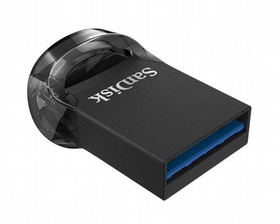 ������ ���� SanDisk Ultra Fit USB 3.2 - ��� SDCZ430-128G - ��� 128GB