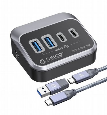 ���� USB 3.2 GEN2 ������ �� 4 ������  ORICO -  ���� 10Gbps
