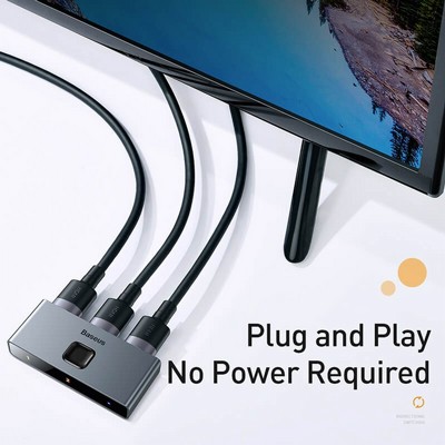��� HDMI �� ������ HDMI2.0 BI-DIRECTIONAL SWITCH - ���� 4K 60FPS 