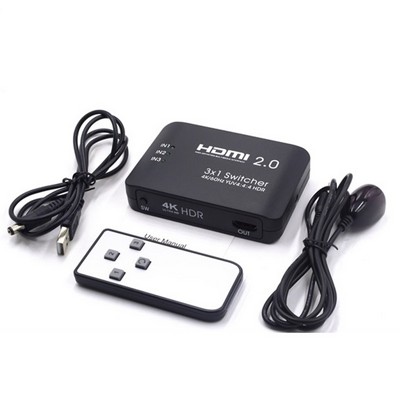 ��� HDMI �-3 ������ (SWITCH) ���� �1080P 3D �- 4K 60Hz - ���� ��� ����