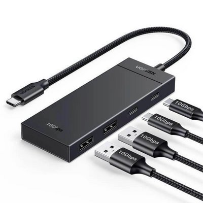 ���� USB-C / ���� USB 3.2 Gen2 �� 2 ������ USB-C ��2 ������ USB-A ������� 10Gbps ��� UGREEN 35583 CM806