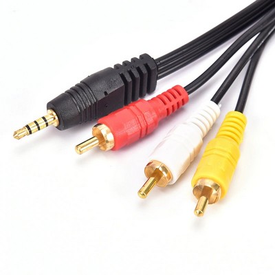 ��� ���� AV � RCA (������ 3.5MM PL � 3XRCA) - ���� 1.5 ���