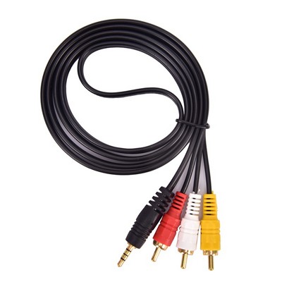 ��� ���� AV � RCA (������ 3.5MM PL � 3XRCA) - ���� 1.5 ���