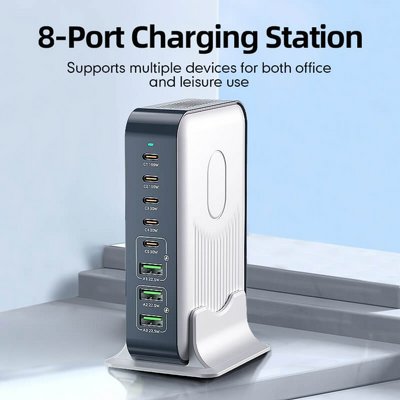 ���� ������  200W GaN �� 8 ������ USB-C / USB-A � ���� ����� ����� ���� �����������