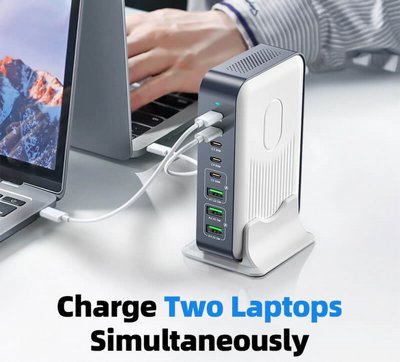 ���� ������  200W GaN �� 8 ������ USB-C / USB-A � ���� ����� ����� ���� �����������