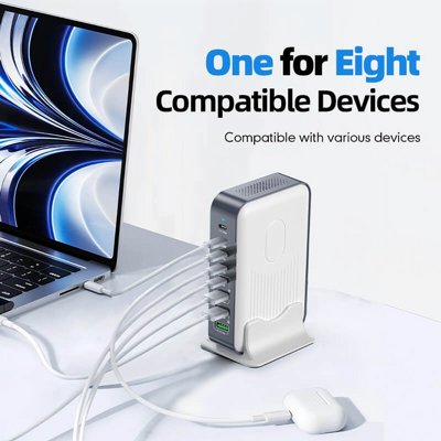 ���� ������  200W GaN �� 8 ������ USB-C / USB-A � ���� ����� ����� ���� �����������