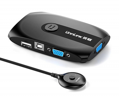 ����� ����� VGA KVM �-2 ������ ����� ����� ��� VGA+ USB - ���� 1080P 60Hz