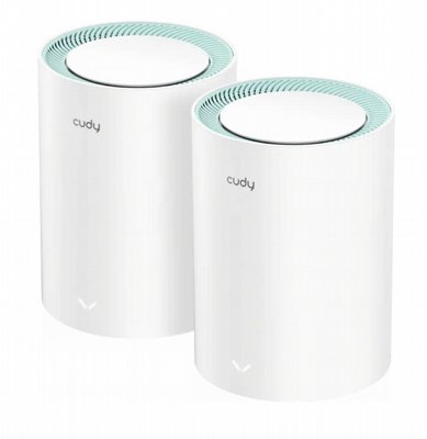 ����� Mesh WiFi 6 AX1500 �� 2 ������ Cudy M1500 (3-Pack)