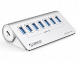 ���� USB 3.2 GEN2 ������ �� 7 ������  ORICO -  ���� 10Gbps