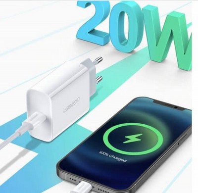 ���� ��� TYPE C PD 20W ������ ����� UGREEN  - ������� 8, 10, 11, 12 ��� ������ �������