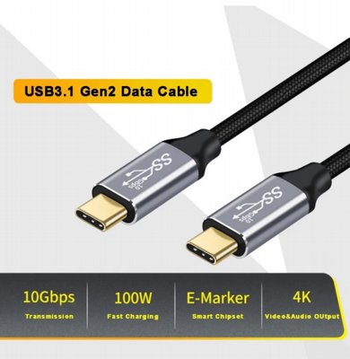 ��� TYPE C USB 3.2 GEN2 - ���� 0.5 ��� - ��� ���