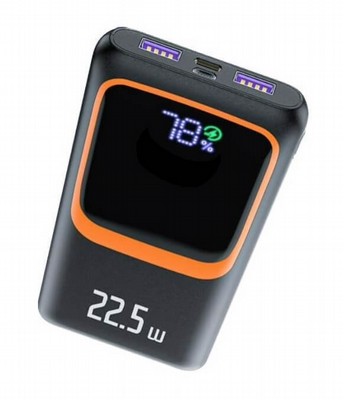 ����� ����� POWERBANK ������� 10000mAh  - ���� ����� ����� PD � QC3.0 - �� �������