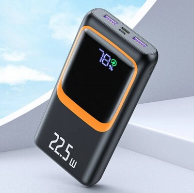 ����� ����� POWERBANK ������� 10000mAh  - ���� ����� ����� PD � QC3.0 - �� �������