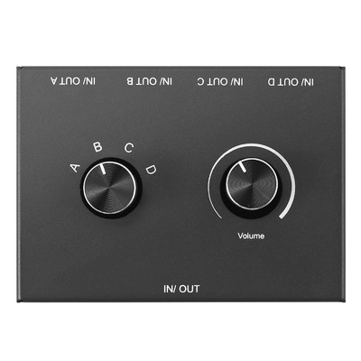 ��� ����� �� ������ - �� ������ PL3.5mm - �� 4 ������ �����  - 4WAY BI-DIRECTIONAL AUDIO SWITCH