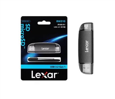 ���� ������� ���� ������  USB3.1 GEN1 1 | ����� USB3.1+TYPE C | ����� SD �- SD ��� LEXAR RW310