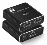 ��� DISPLAYPORT 1.4 �� ������  DP BI-DIRECTIONAL SWITCH - ���� �� 8K