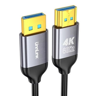 ��� DisplayPort �-HDMI - ����  4K 60Hz -  ���� 1.5 ���