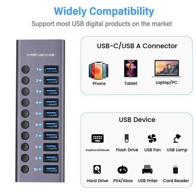 ���� USB 3.0 �� 10 ������ ���� ���� ��� ����� | ��� ��������� | USB HUB ��� 985A