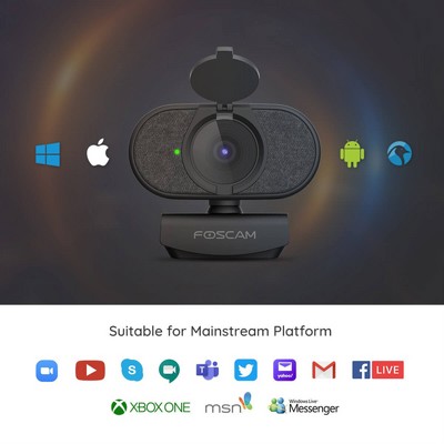����� ������� 4MP 2K WEBCAM �� �������� ���������� ����� - FOSCAM W41 - ����� USB