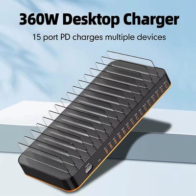 ���� ������  | ���� ����� 360W �� 15 ������ USB-C PD � ����� ����� �������, ������ ������ �����
