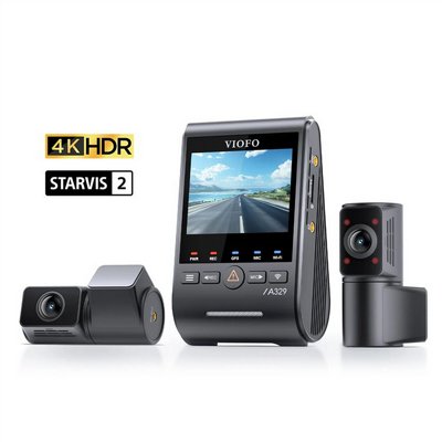 ����� ���  VIOFO A329S 3CH 4K 60FPS - ���� GPS | ���� ���� ������ ����� ������ | ����� ������ �� SSD �� 4TB