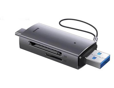 ���� ������� ���� TYPE C / USB3.0 - ����� SD �- SD -  �� BASEUS
