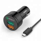 ���� ���� AUKEY ����� ���� ���� �� ��� ����� ����� ���� � QUALCOMM QUICK CHARGE 2.0 � �� 2 ������ USB - ������� S6 S7 S8 ������ ��� �� ����������