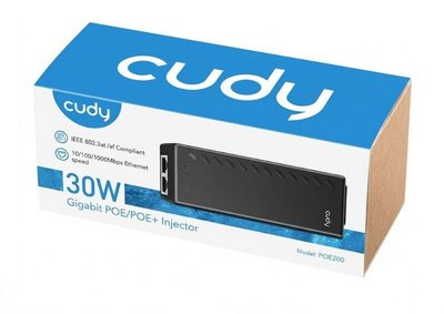 ����� PoE+ Gigabit 30W CUDY POE200 | ���� PoE ��� 802.3af/at
