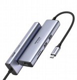   UGREEN  USB TYPE C -7 in 1 -   4K 60Hz HDMI,    GIGABIT ETHERNET,  USB3.0,  ,   PD