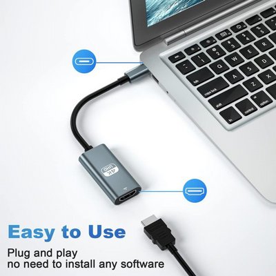 ���� �- USB Type C �HDMI - ����  TYPE C TO HDMI 4K